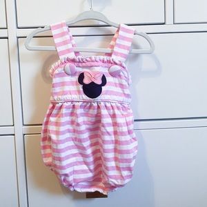 Minnie Mouse Bubble Romper 9m